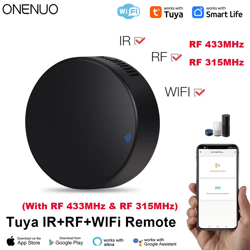 Smart Home Voice Assistant - Tuya WiFi RF IR 원격 제어