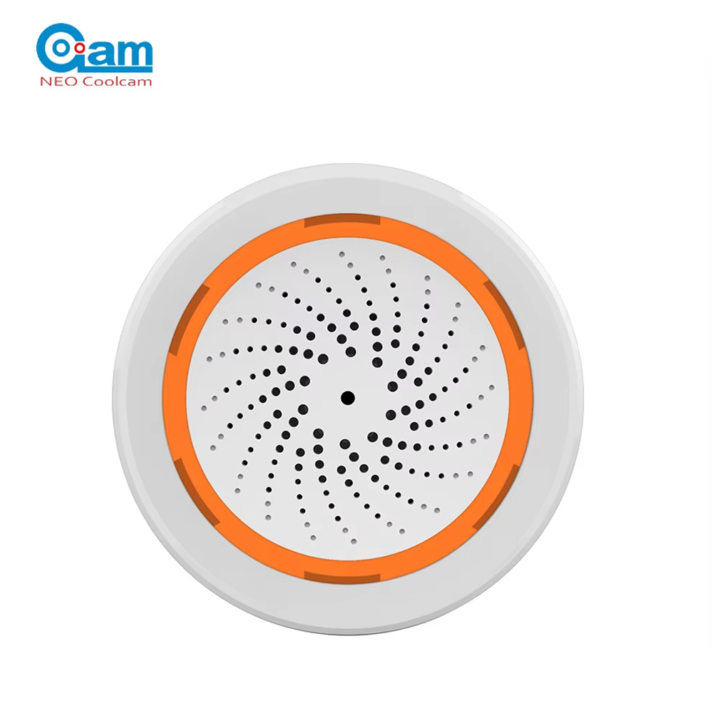 Smart Home Vimar - Coolcam Tuya Zigbee 스트로브 경고 기능이