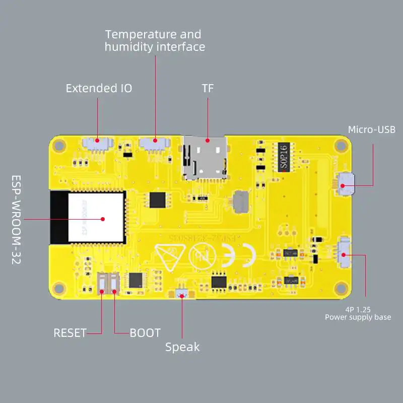 Smart Home Office - ESP32-3248S035 3.5인치 스마트 LCD 디스플레이 모듈