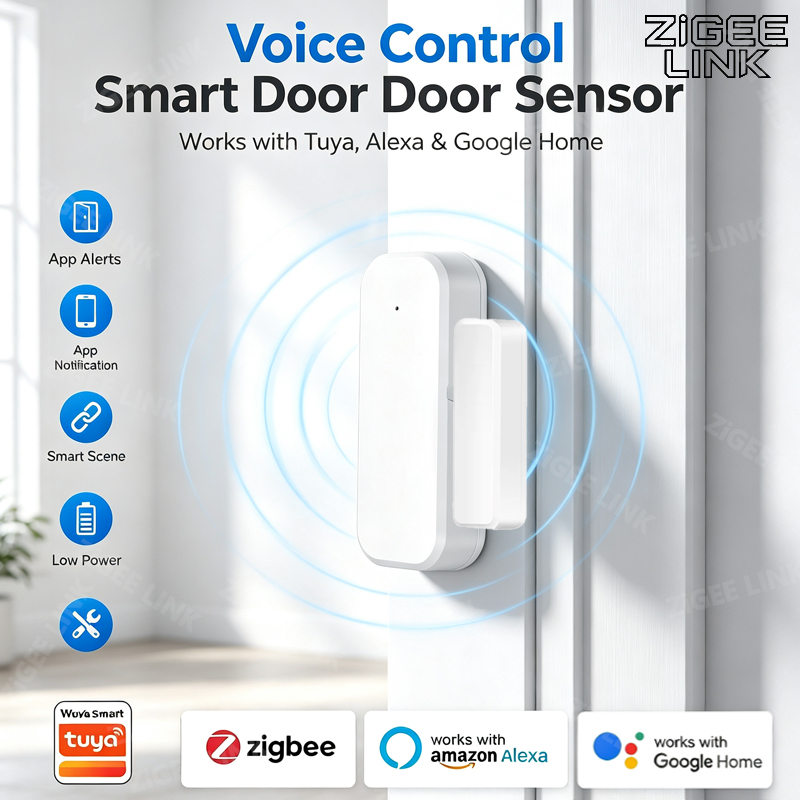 Smart Home Voice Assistant - Zigbee3.0 도어 윈도우 도난 방지 센서