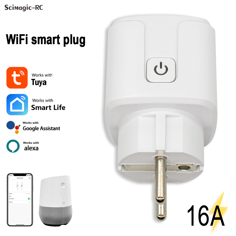 Tuya Wifi Socket - 투야 스마트 플러그 WiFi 소켓 16A