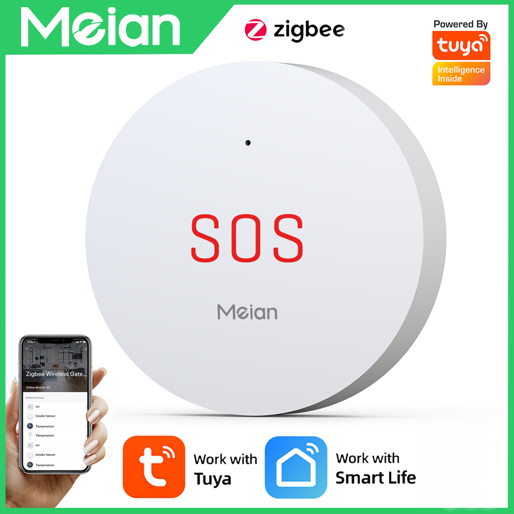 Smart Home Vimar - Zigbee 투야 SOS 비상 버튼, 홈