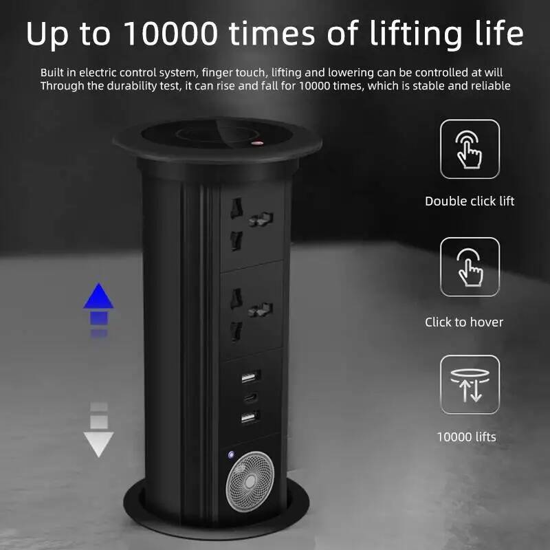 Smart Home Utilities - 히어포우 자동 팝업 소켓 EU FR