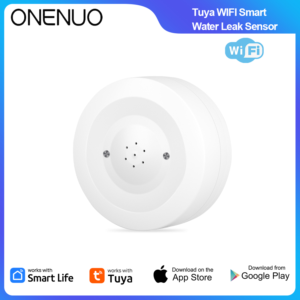 Wifi Water Leak Detector - ONENUO WiFi Tuya 누수 센서 홍수