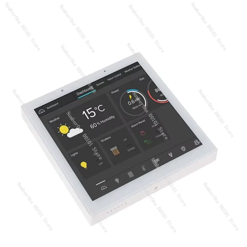 Smart Home Tablet - 쿼드코어 4인치 KNX 안드로이드 벽걸이형 터치