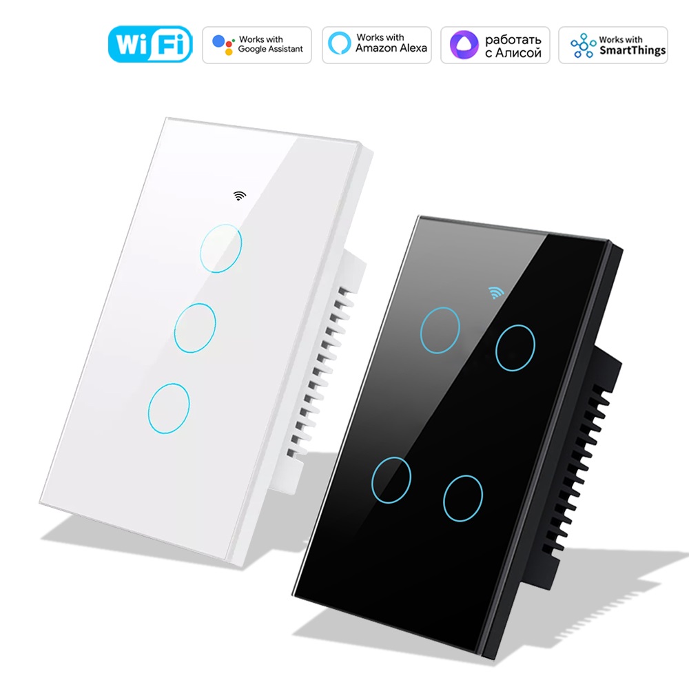 Tuya Wifi Socket - 스마트 라이프 와이파이+블루투스 터치 라이트 벽