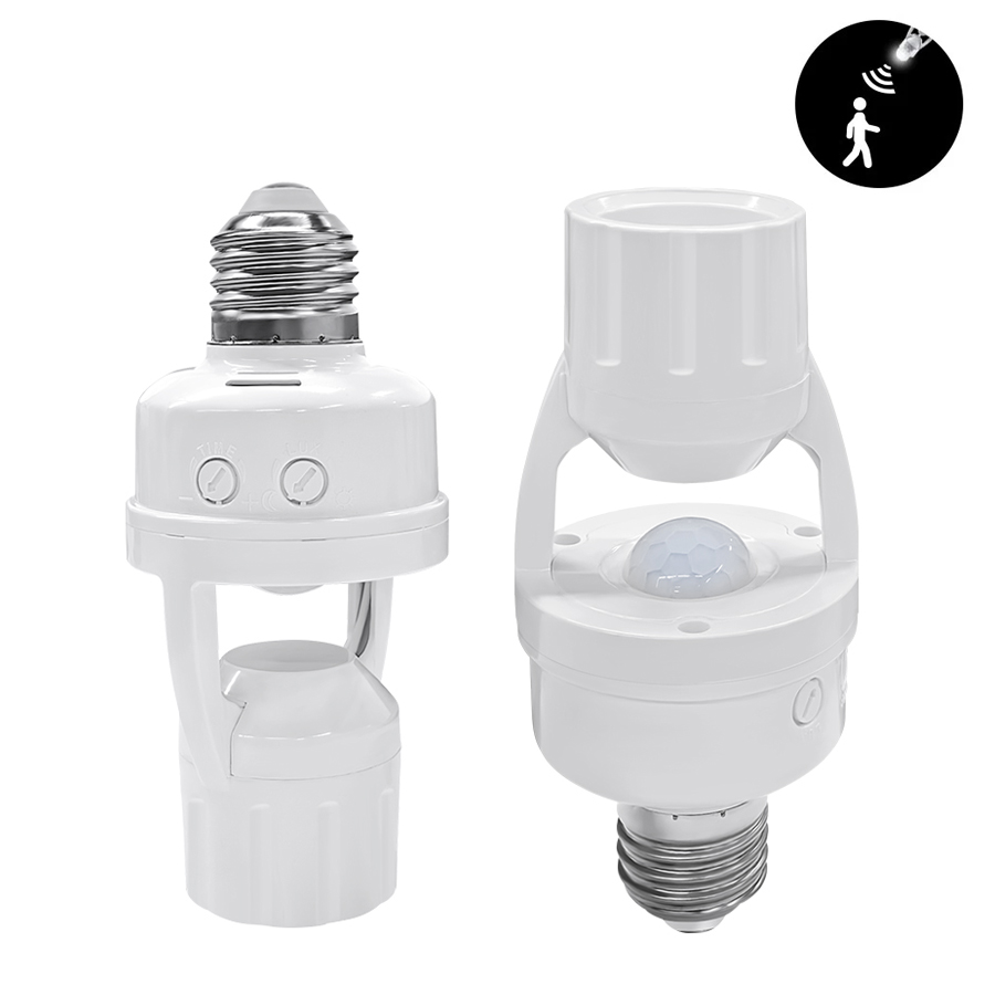 Voice Control Light Bulb - PIR 모션 센서 E27 전구 소켓