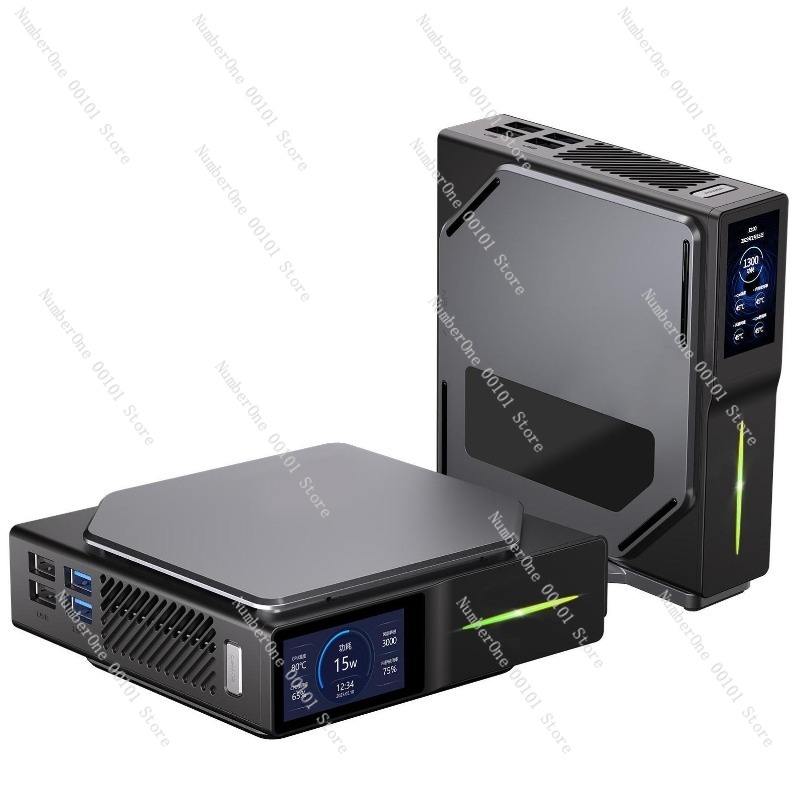 Smart Home Office - 스마트 온도 디스플레이를 갖춘 미니 컴퓨터,