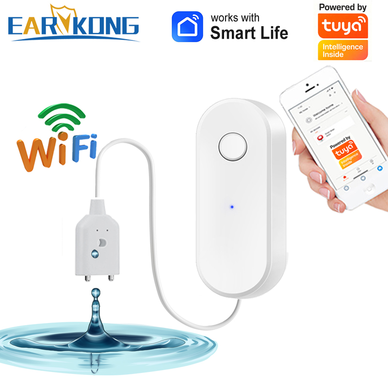 Wifi Water Leak Detector - Tuya WiFi 스마트 누수 센서 액체