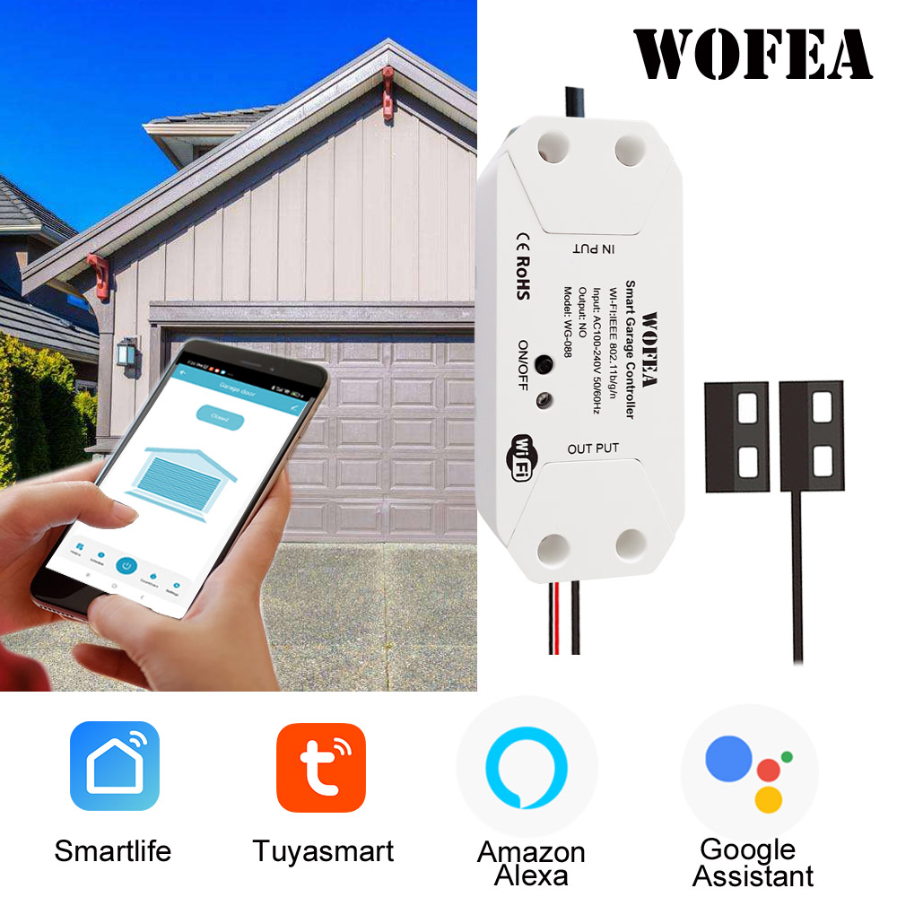Smart Home Vimar - Wofea Tuya 스마트 WIFI 2.4G 차고