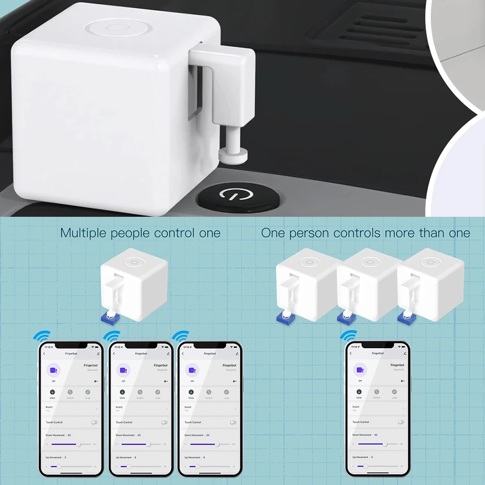 스마트 지그비 핑거봇 무선 자동 스위치 단추 푸셔 핑거 - Smart Home Voice Assistant 리뷰 및 가격