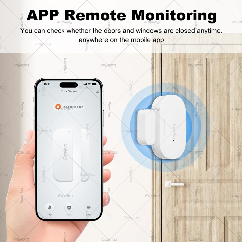 Zigbee 3.0 밝기/진동 센서가있는 도어 윈도우  - Smart Home Security 리뷰 및 가격
