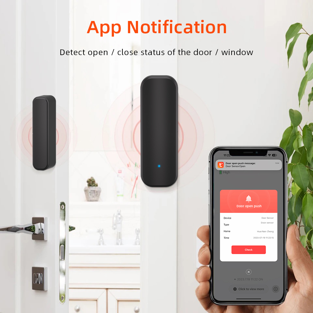 WiFi 또는 ZigBee 도어 윈도우 센서 스마트 홈 - Smart Home Orvibo 리뷰 및 가격