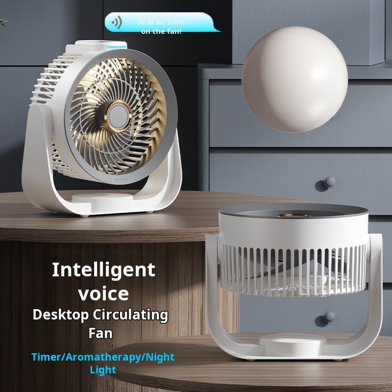 스마트 데스크 팬 음성 활성화 야간 조명 4단 속도 조 - Smart Home Office 리뷰 및 가격