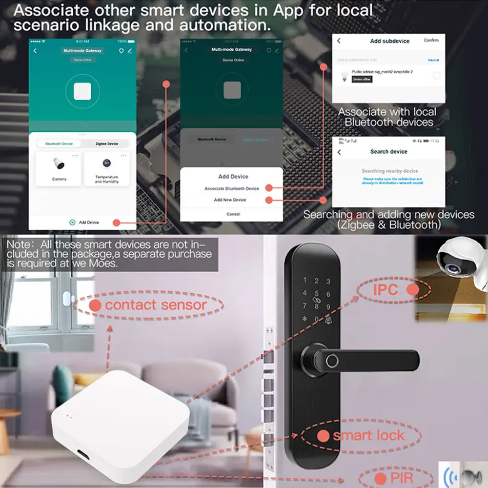 Tuya Zigbee 블루투스 멀티 모드 게이트웨이 허 - Smart Home Vimar 리뷰 및 가격