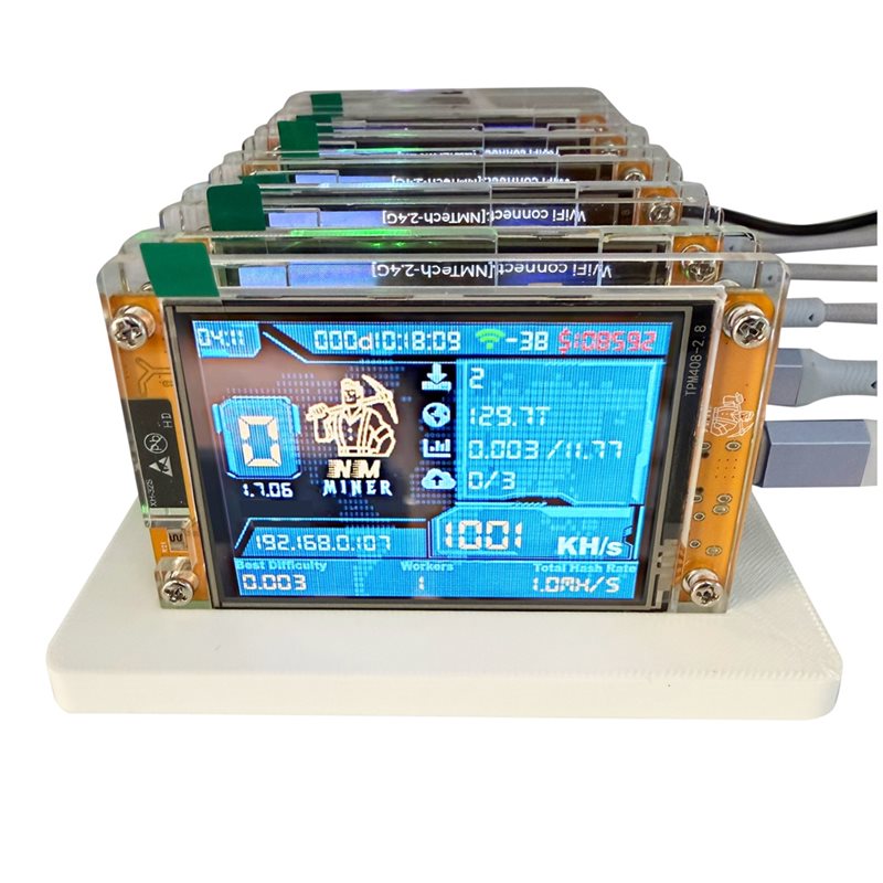 6X 1000KH/S Nmminer Nerdminer+ - Upgrade Smart Home 리뷰 및 가격