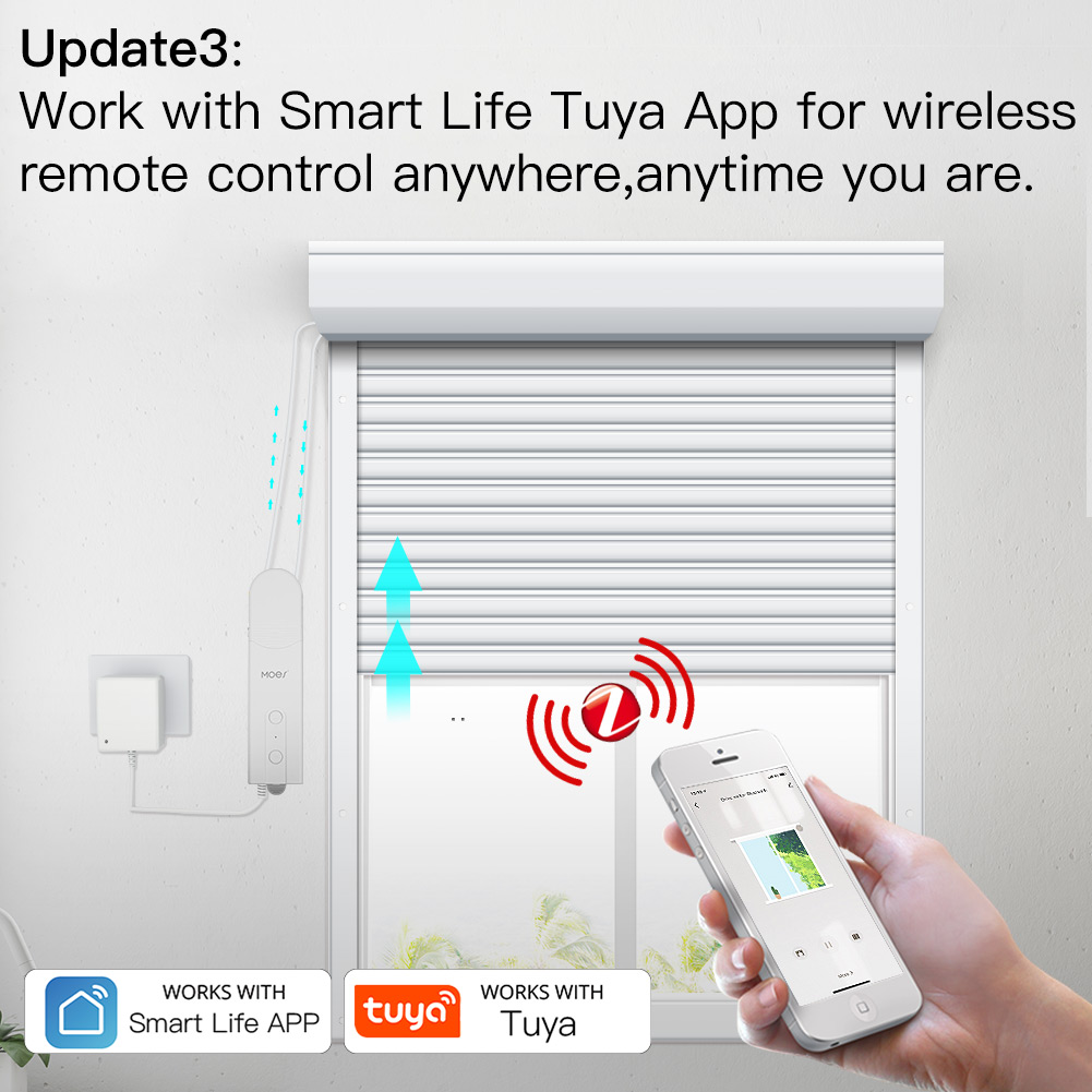 MOES ZigBee 스마트 DIY 전동 롤러 블라인드 - Smart Home Voice Assistant 리뷰 및 가격