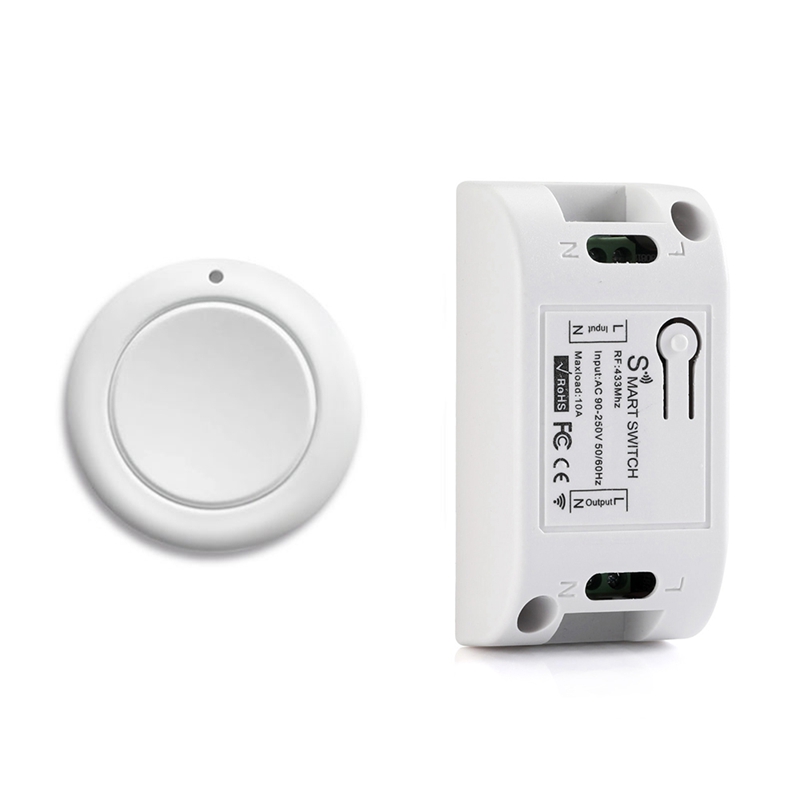 스마트 홈 무선 조명 스위치 RF 433 MHz 원격  - Smart Light Switch 리뷰 및 가격
