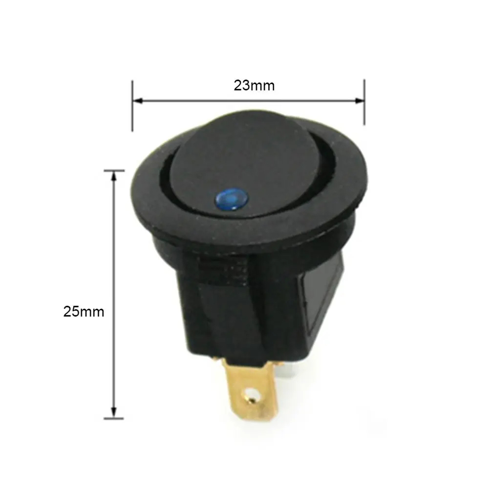 10pcs 자동차 제어 스위치 라운드 로커 도트 보트  - Smart Light Switch 리뷰 및 가격
