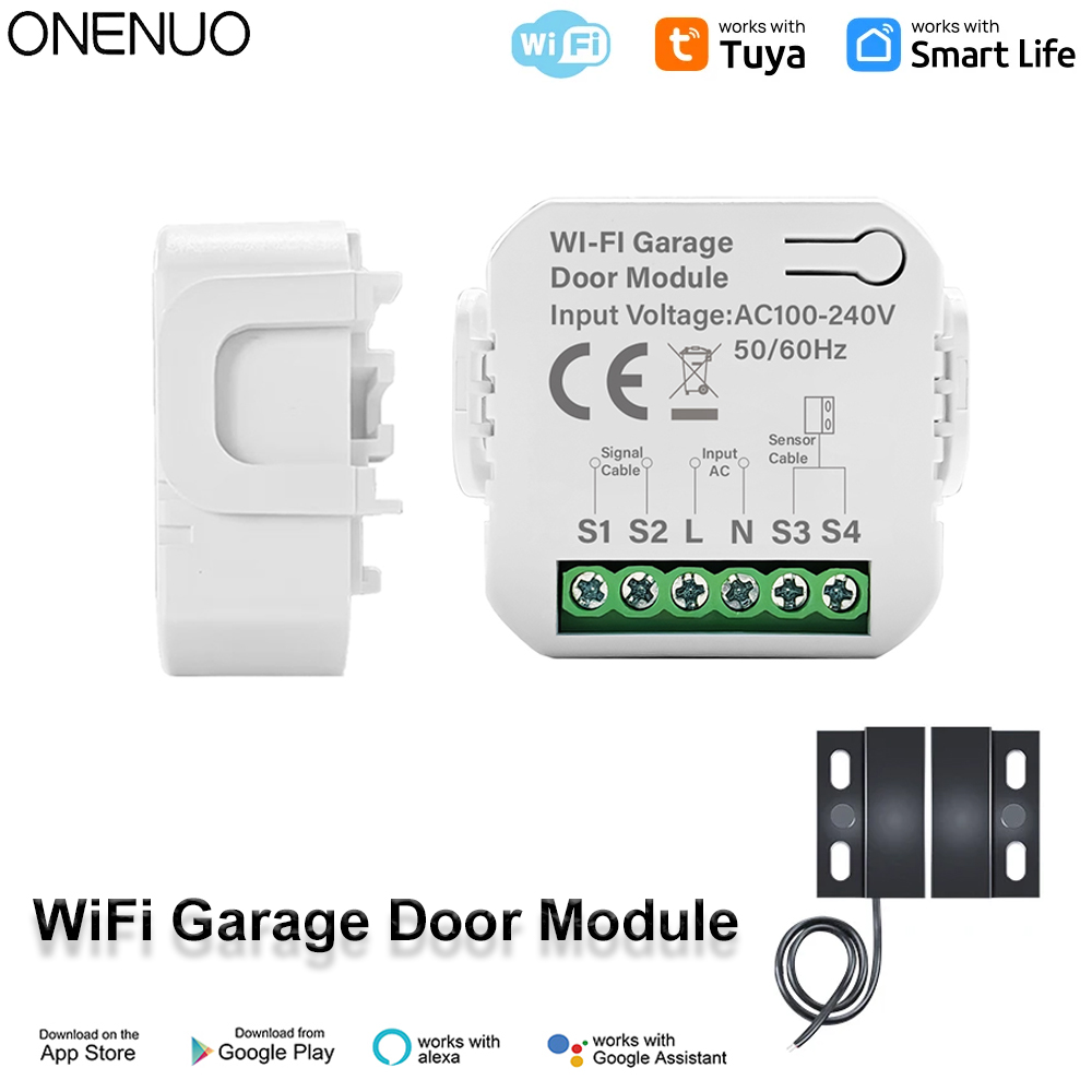 스마트 투야 와이파이 차고 문 스위치 문 열기 스마트  - Tuya Wifi Socket 리뷰 및 가격