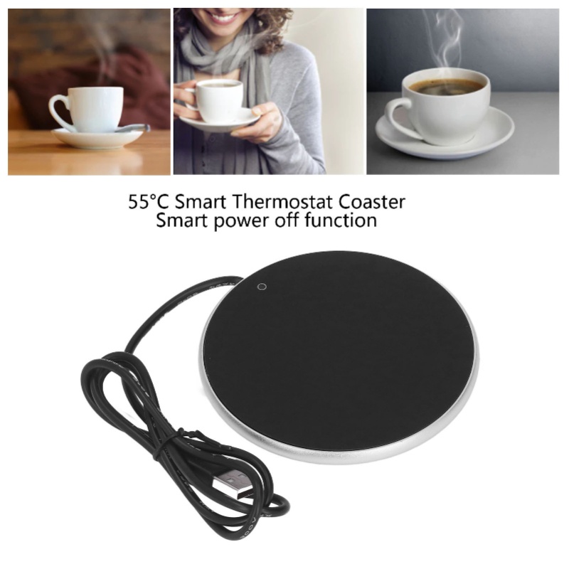 55 ° C 일정한 온도의 스마트 커피 머그 워머 US - Smart Home Office 리뷰 및 가격