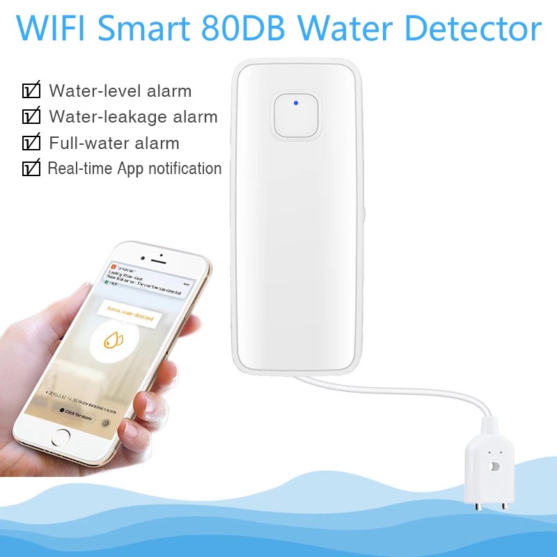 투야 와이파이 스마트 누수 센서, 물 넘침 레벨 감지기 - Wifi Water Leak Detector 리뷰 및 가격