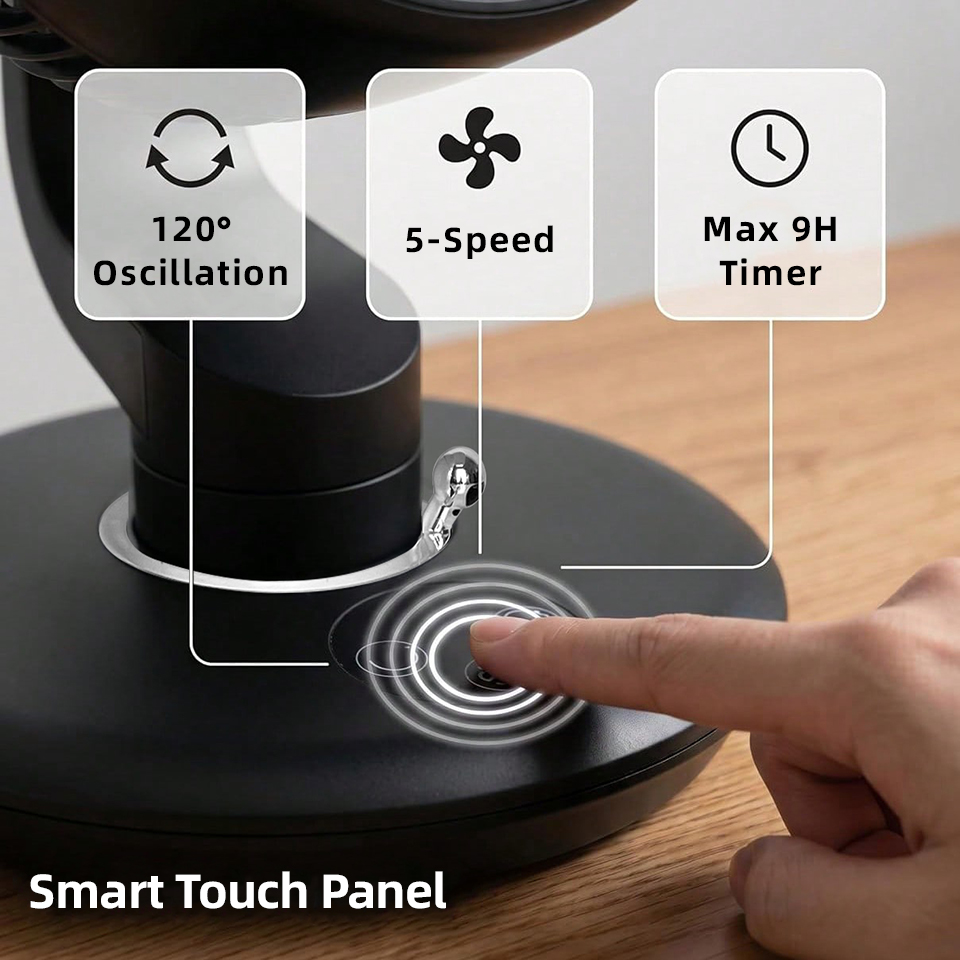 7800mAh USB 책상용 선풍기 5단 속도 조절 가 - Smart Home Office 리뷰 및 가격