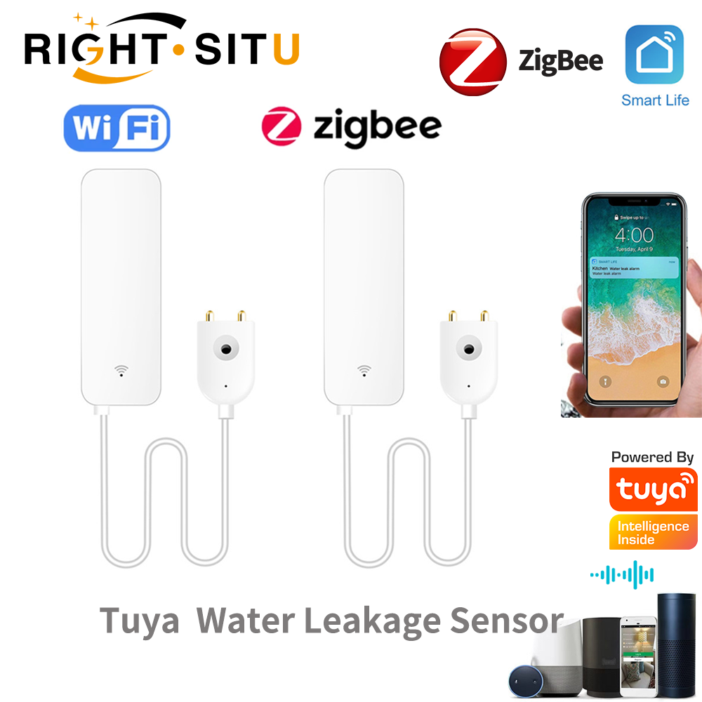 Tuya WiFi 누수 센서, 누수 감지기, Smart - Wifi Water Leak Detector 리뷰 및 가격
