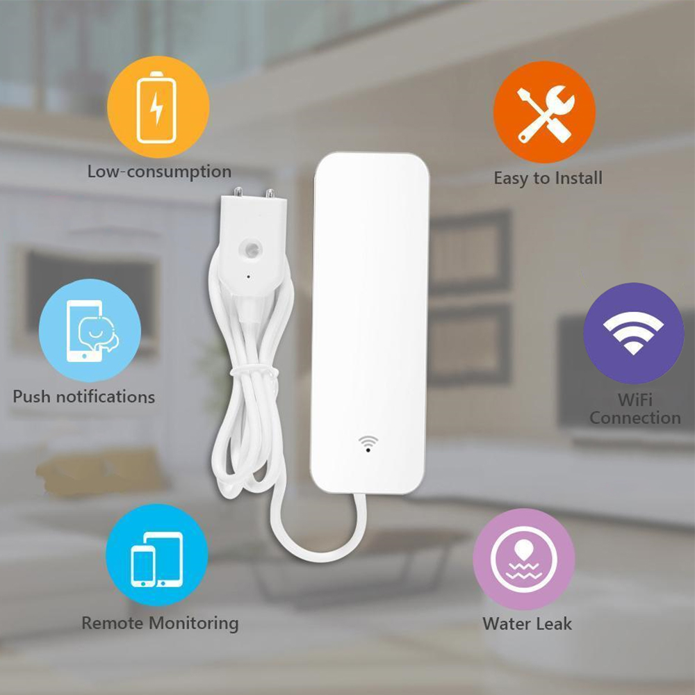 Tuya WiFi 누수 센서, 누수 감지기, Smart - Wifi Water Leak Detector 리뷰 및 가격