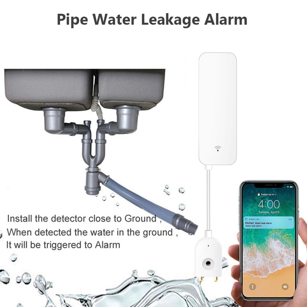 Tuya WiFi 누수 센서, 누수 감지기, Smart - Wifi Water Leak Detector 리뷰 및 가격
