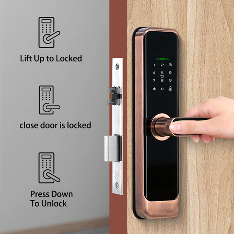 디지털 스마트 도어락 비밀번호 홈 우드 소형 전자 미니 - Smart Home Security 리뷰 및 가격