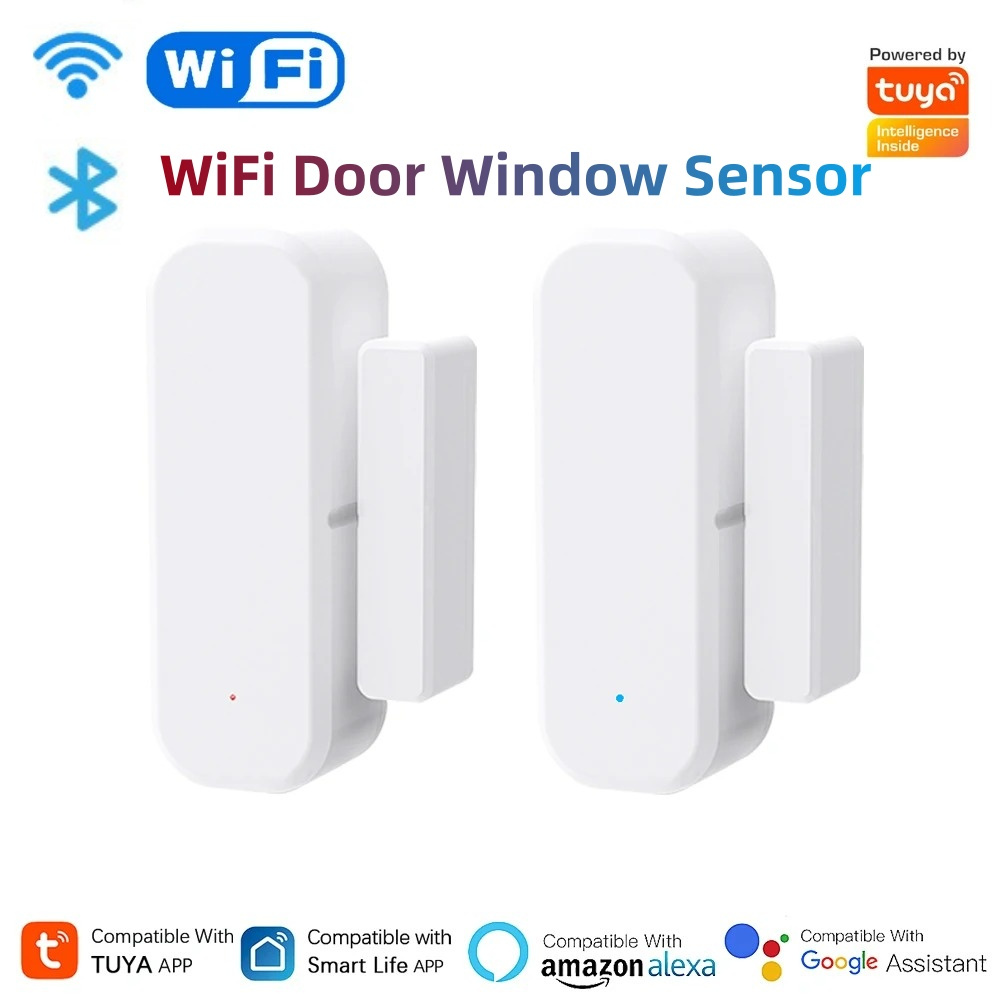 Tuya WiFi 스마트 도어 윈도우 센서 개폐 감지기 - Smart Home Voice Assistant 리뷰 및 가격