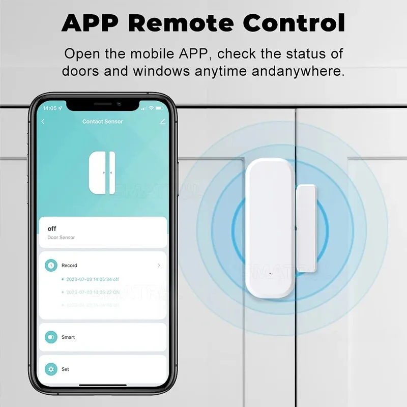 Tuya WiFi 스마트 도어 윈도우 센서 개폐 감지기 - Smart Home Voice Assistant 리뷰 및 가격