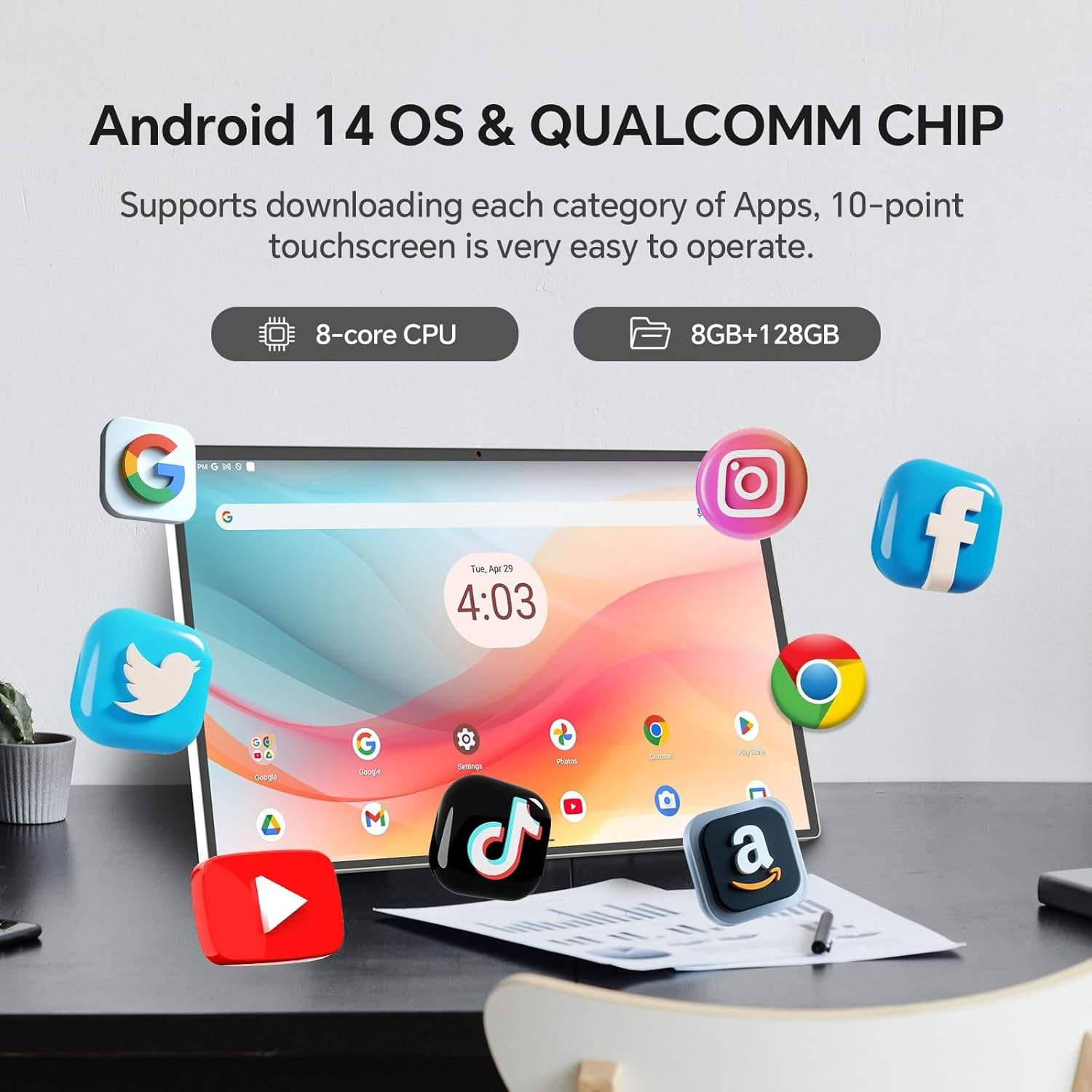 카메라가 장착된 모바일 안드로이드13 스마트 인터랙티브 - Smart Home Tablet 리뷰 및 가격