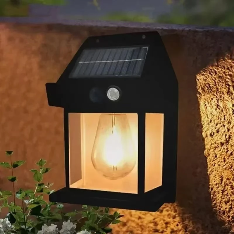야외 태양광 텅스텐 벽등, 모션 센서 내장, IP65  - Voice Control Light Bulb 리뷰 및 가격