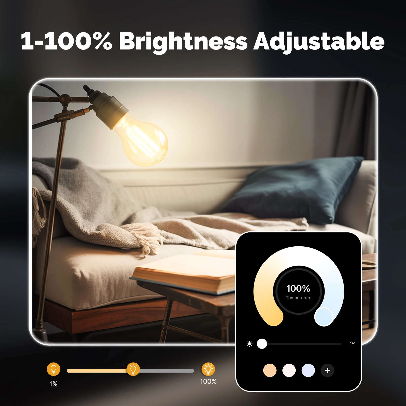MOES TUYA Matter 스마트 필라멘트 전구 L - Voice Control Light Bulb 리뷰 및 가격