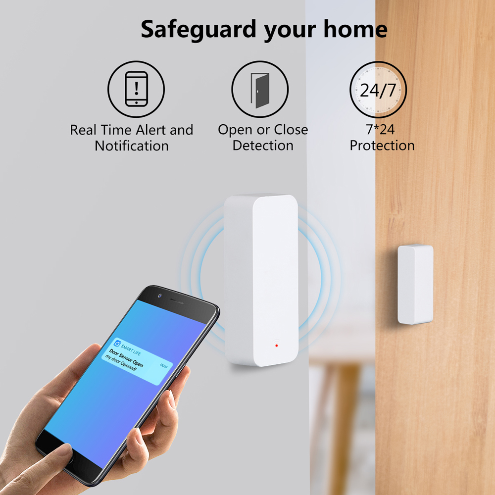 Tuya WiFi Zigbee 도어 윈도우 센서 스마트 - Smart Home Tablet 리뷰 및 가격