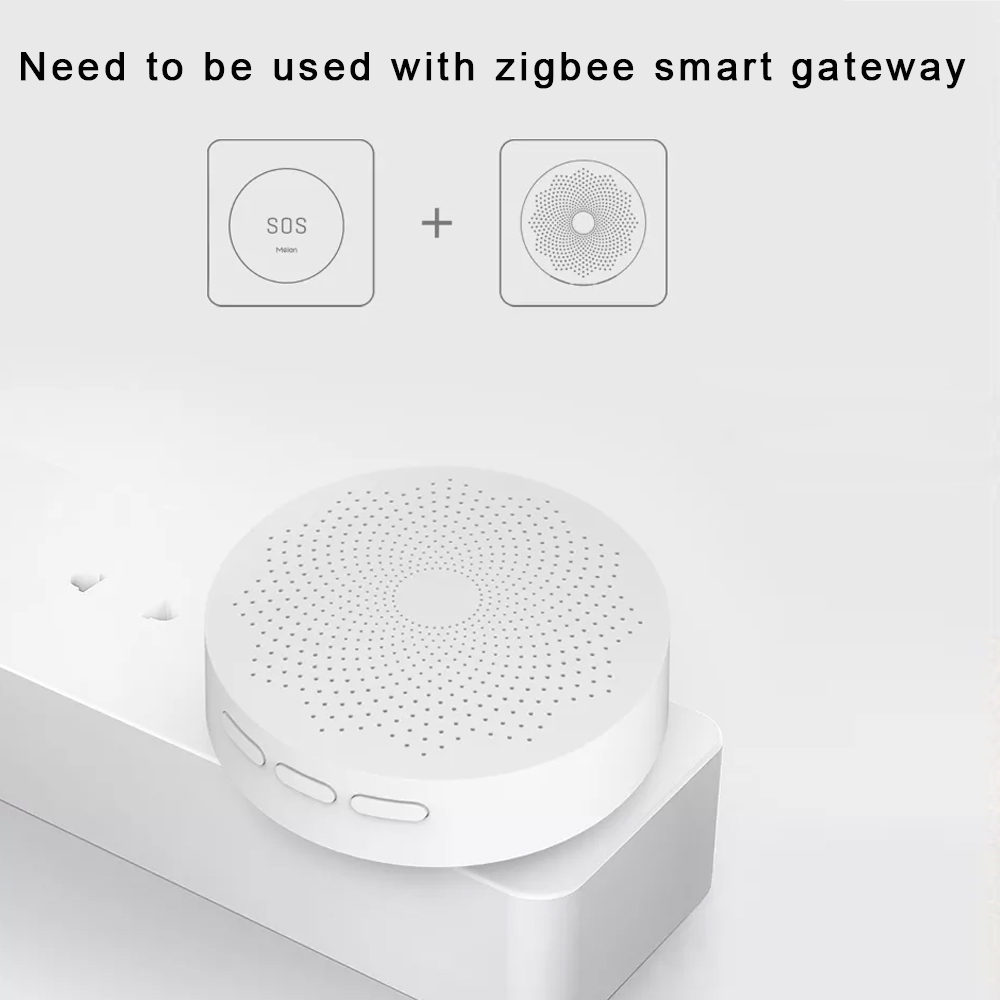 Zigbee 투야 SOS 비상 버튼, 홈 보안 경보 시 - Smart Home Vimar 리뷰 및 가격