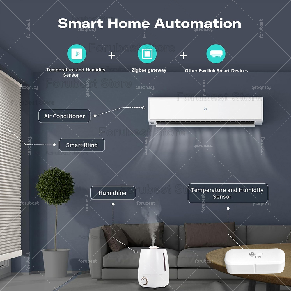 ZigBee 온도 및 습도 센서 스마트 홈 습도계 온도 - Smart Home Tablet 리뷰 및 가격