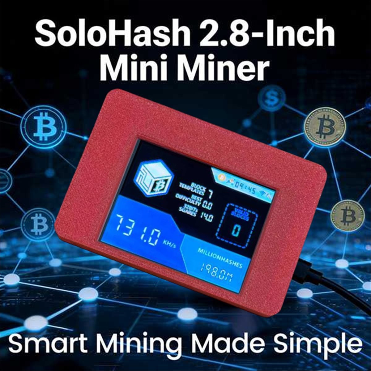 -[T134C 디지털]NerdMinerV2NMMiner - Upgrade Smart Home 리뷰 및 가격