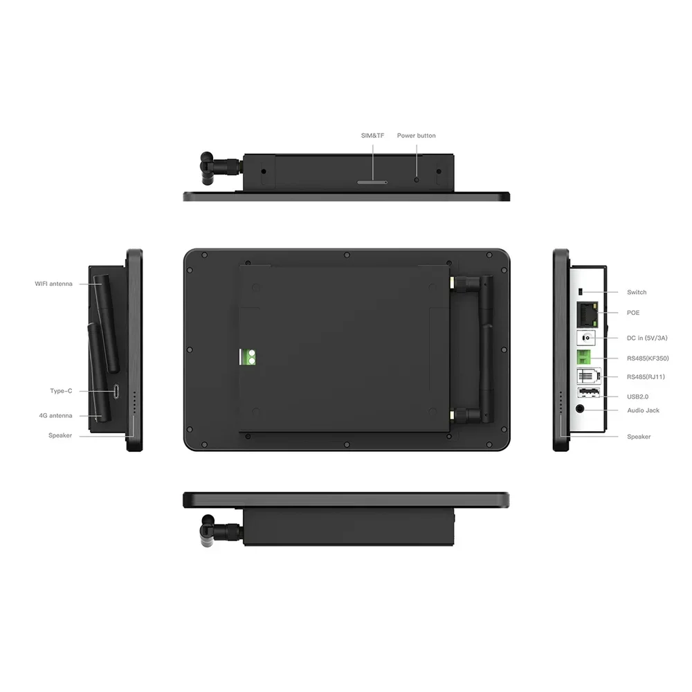 DC 입력 8인치 ≥5.0인치, P801 스마트 홈 자 - Smart Home Tablet 리뷰 및 가격