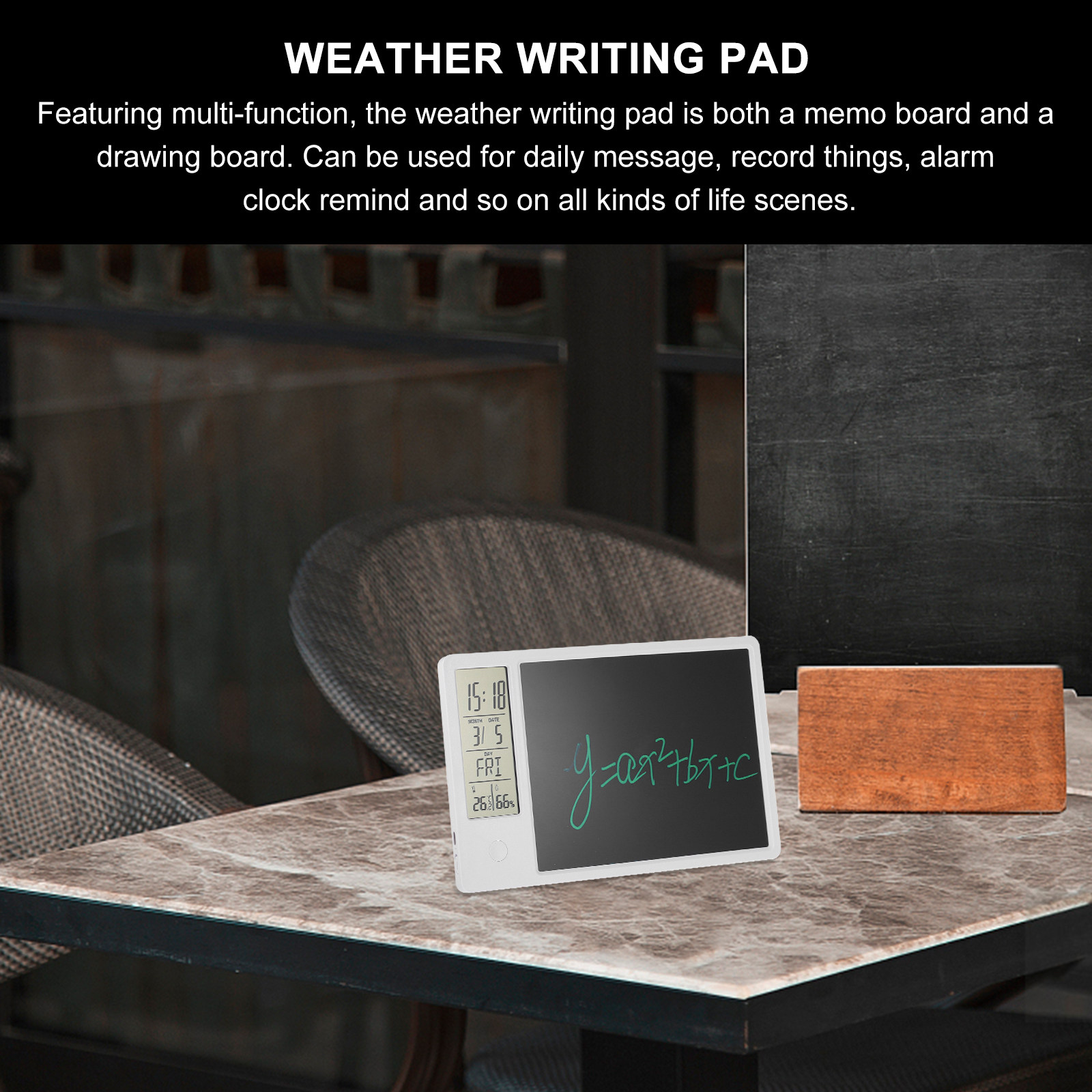 전자 달력 LCD 필기 패드 스마트 온습도계 시계 달력 - Smart Home Tablet 리뷰 및 가격