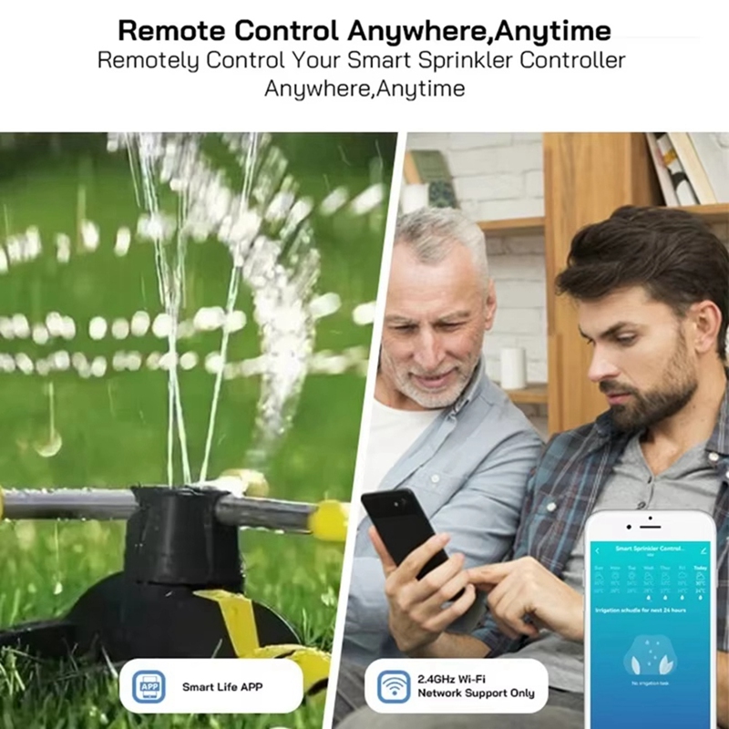 Tuya WiFi 스마트 스프링클러 컨트롤러 8 구역  - Smart Home Device 리뷰 및 가격