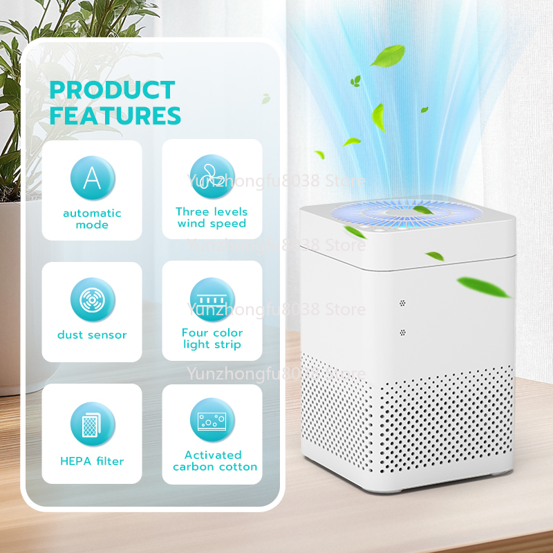 휴대용 가정용 스마트 공기청정기 대형 방 애완동물용 H - Smart Home Office 리뷰 및 가격