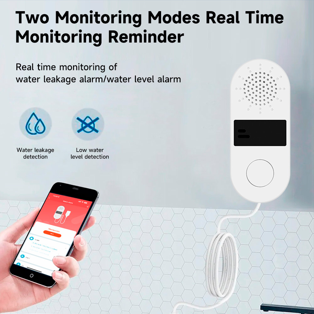 투야 와이파이 누수 감지기, 소리 및 빛 알람, 130 - Wifi Water Leak Detector 리뷰 및 가격