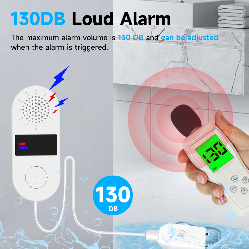 투야 와이파이 누수 감지기, 소리 및 빛 알람, 130 - Wifi Water Leak Detector 리뷰 및 가격