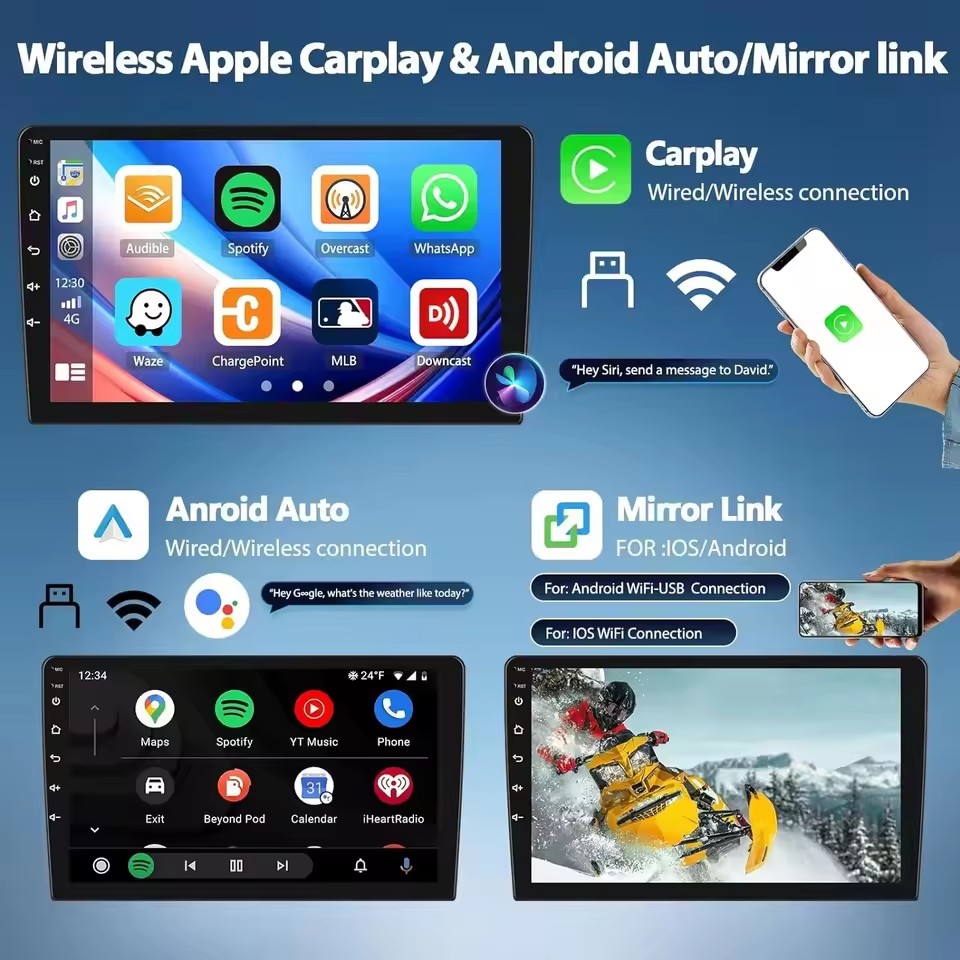 안드로이드 16 카플레이 오토 WIFI+4G 카 라디오 - Smart Home Orvibo 리뷰 및 가격