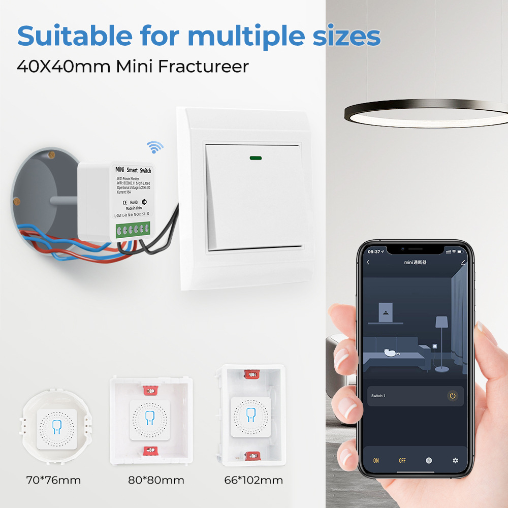 Zigbee 와이파이 스마트 스위치 전원 모니터 포함, - Smart Home Utilities 리뷰 및 가격