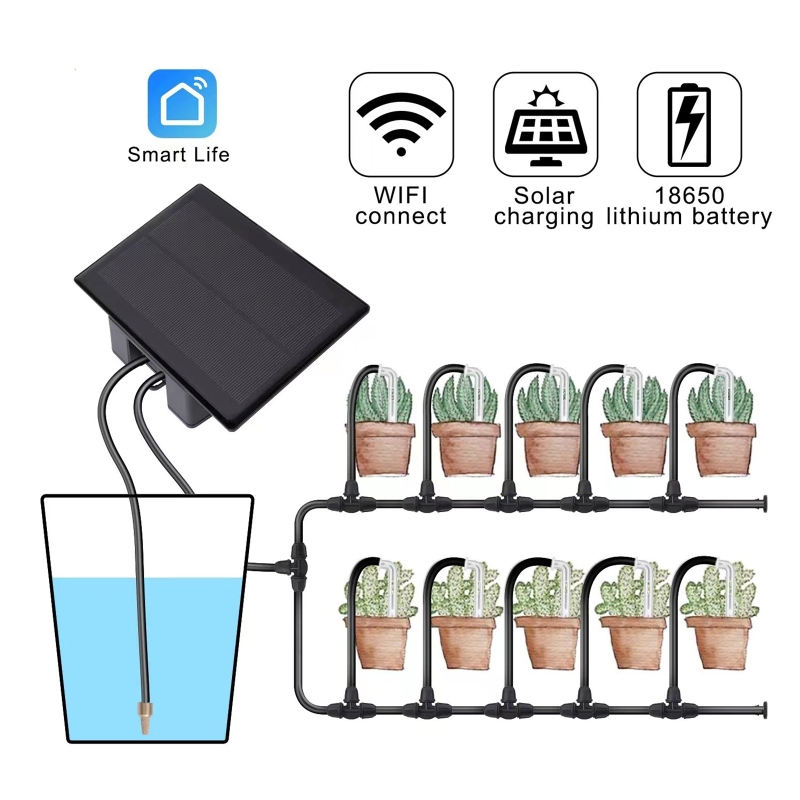 WIFI 태양 자동 급수 기계 키트 모바일 App 원격 - Smart Home Vimar 리뷰 및 가격