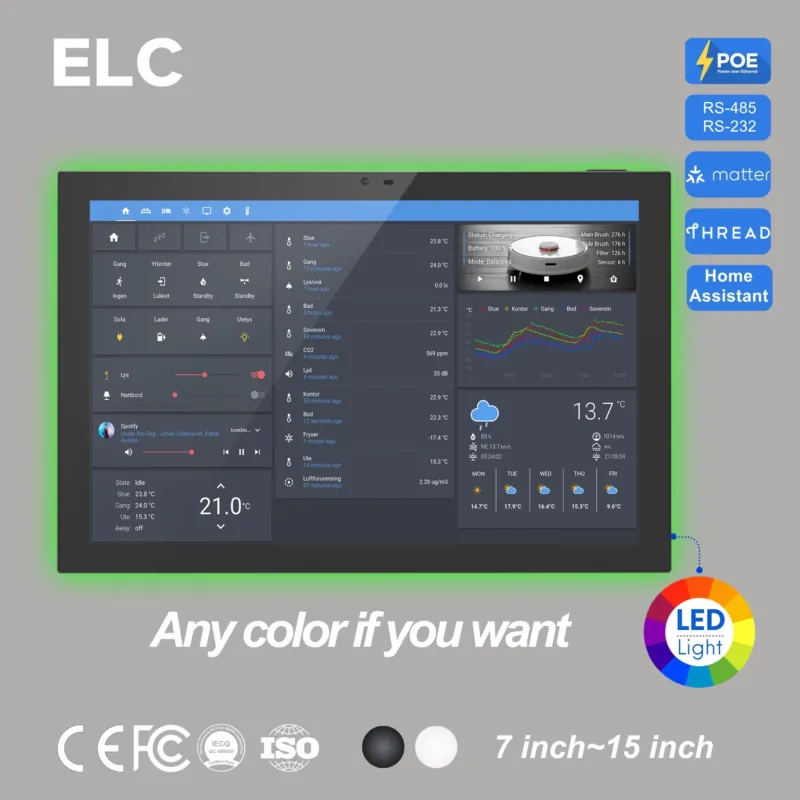 홈 어시스턴트 10.1인치 안드로이드 14 스마트 홈  - Smart Home Tablet 리뷰 및 가격
